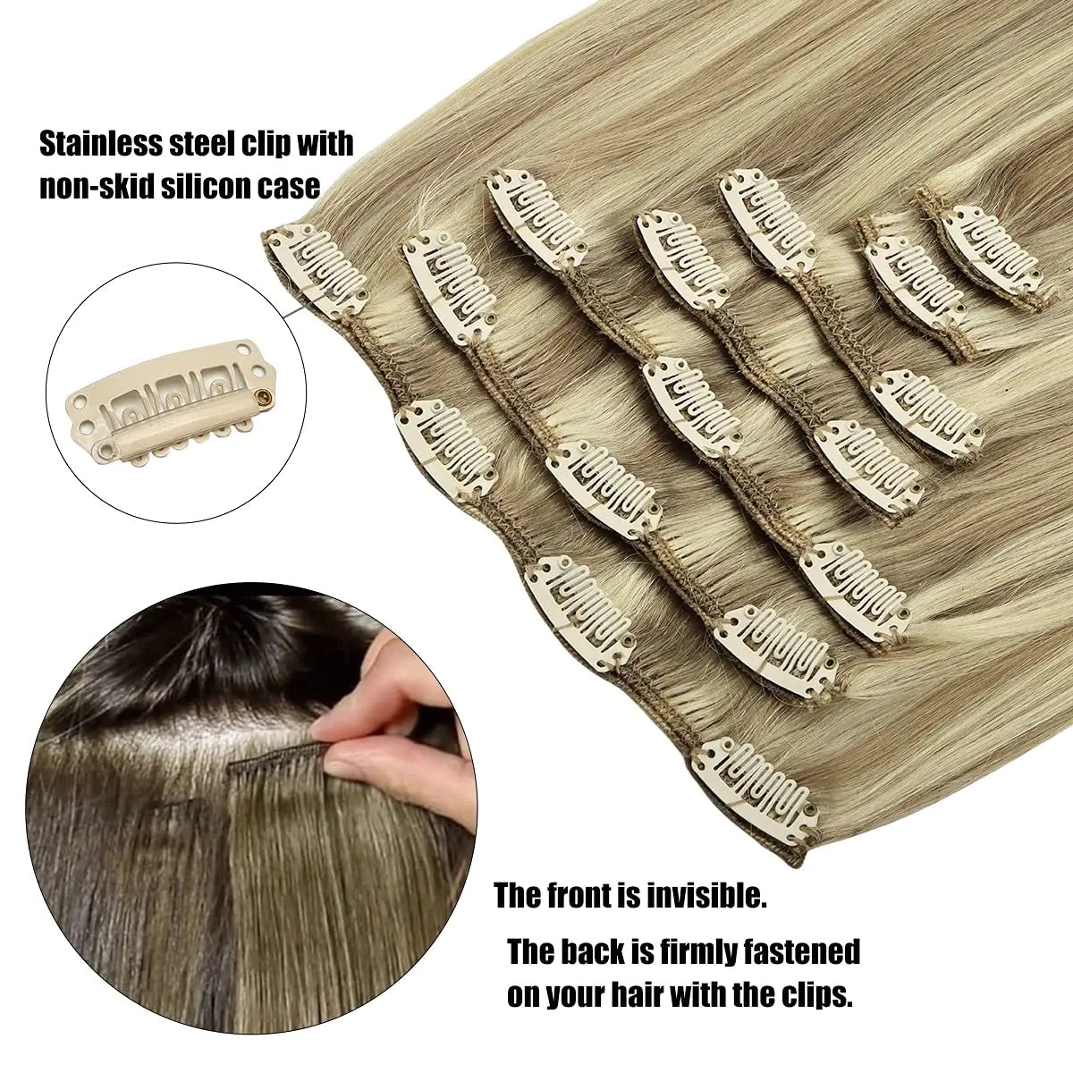 Clip-In Hair Extensions