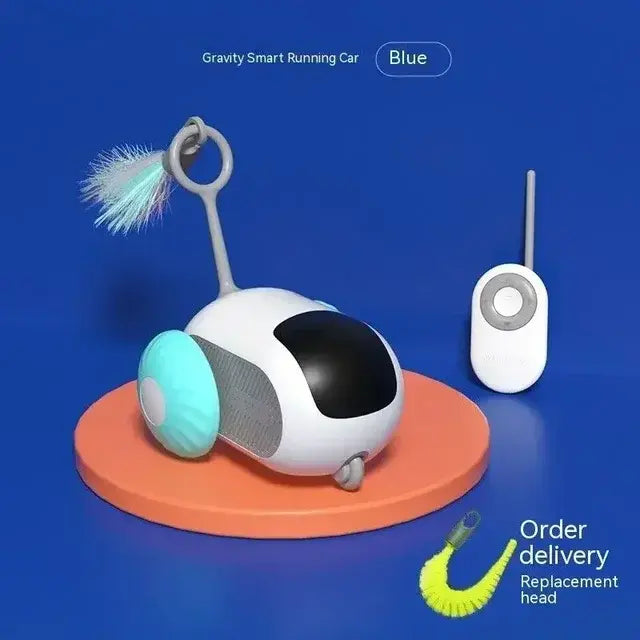 Interactive Cat Toy Car