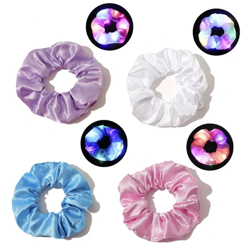 4 Pieces Hair Scrunchies