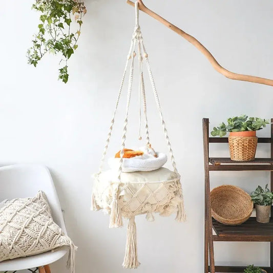 Cotton Rope Cat Hammock