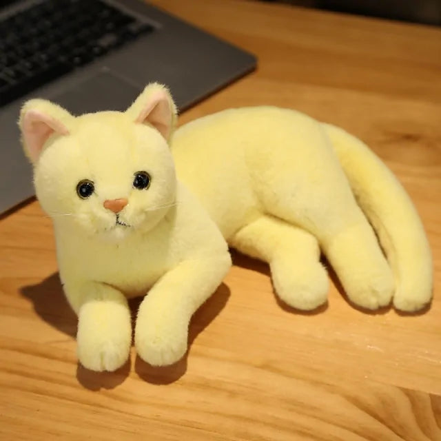 Realistic Cat Plush Toys