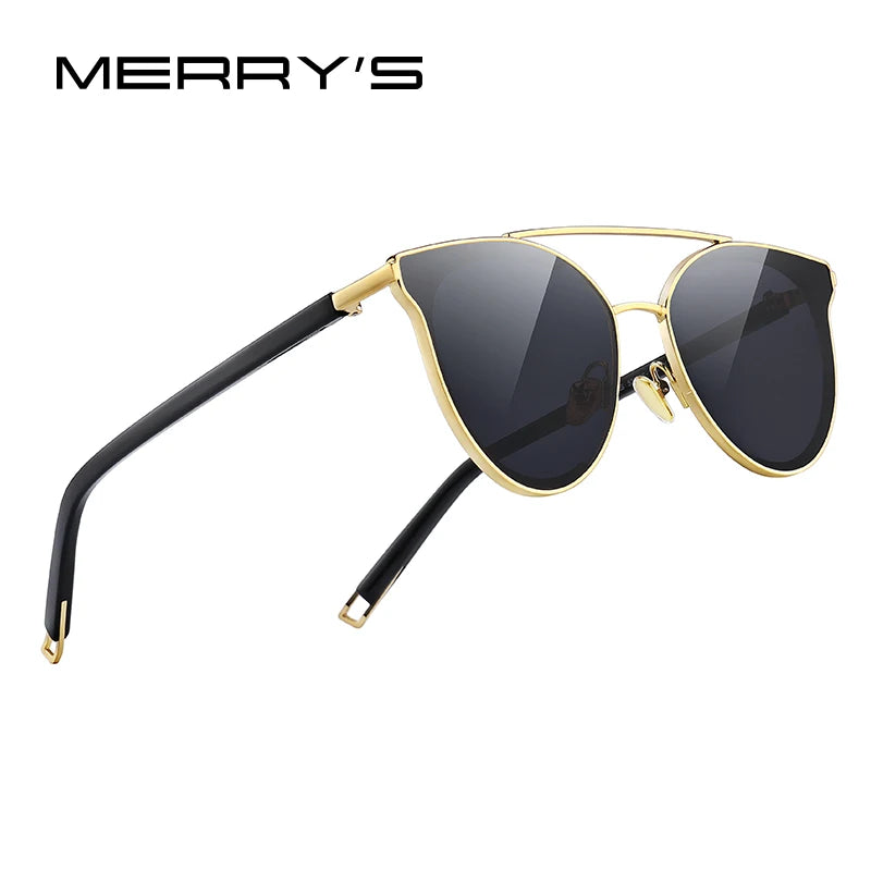 MERRYS DESIGN Women Fashion Cat Eye Sunglasses Ladies Luxury Brand Trending Sun glasses UV400 Protection S8085G