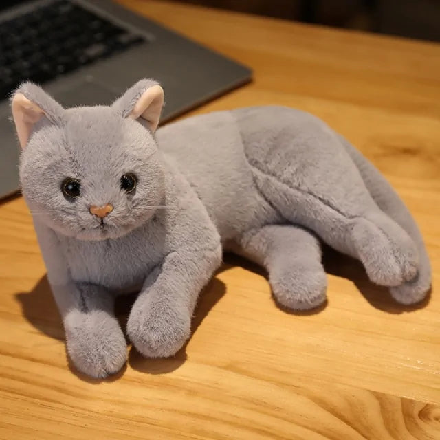 Realistic Cat Plush Toys