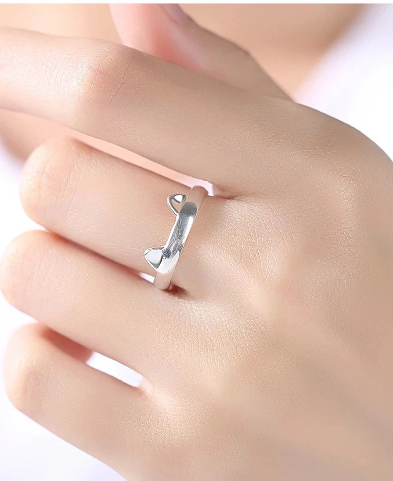 Pink Cute Cat Claw Ring Ladies Opening Adjustable Jewelry Ring Ladies Party Birthday Wedding Ring Wholesale