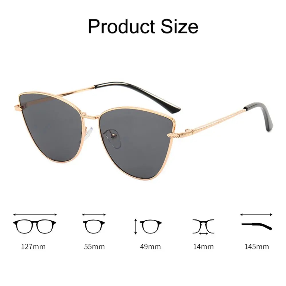 UV400 Popular Eyewear Trending Small Vintage Sunglasses Cat Eye Sunglasses Ladies Shades Shades