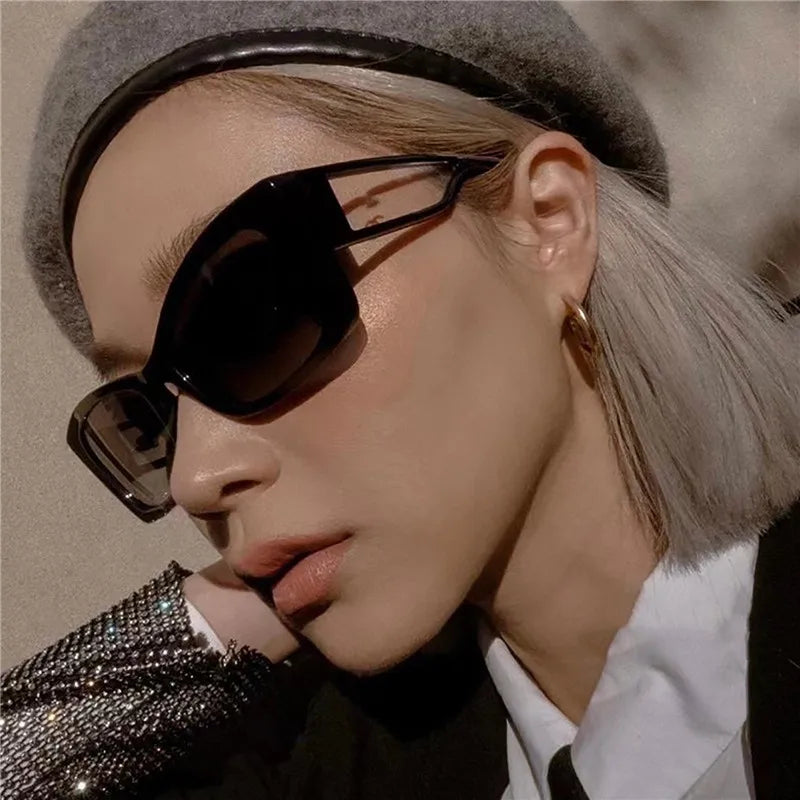 2023 Fashion Cat Eye Sunglasses Women Luxury SunGlasses For Ladies Classic Rectangle Driving Eyewear UV400