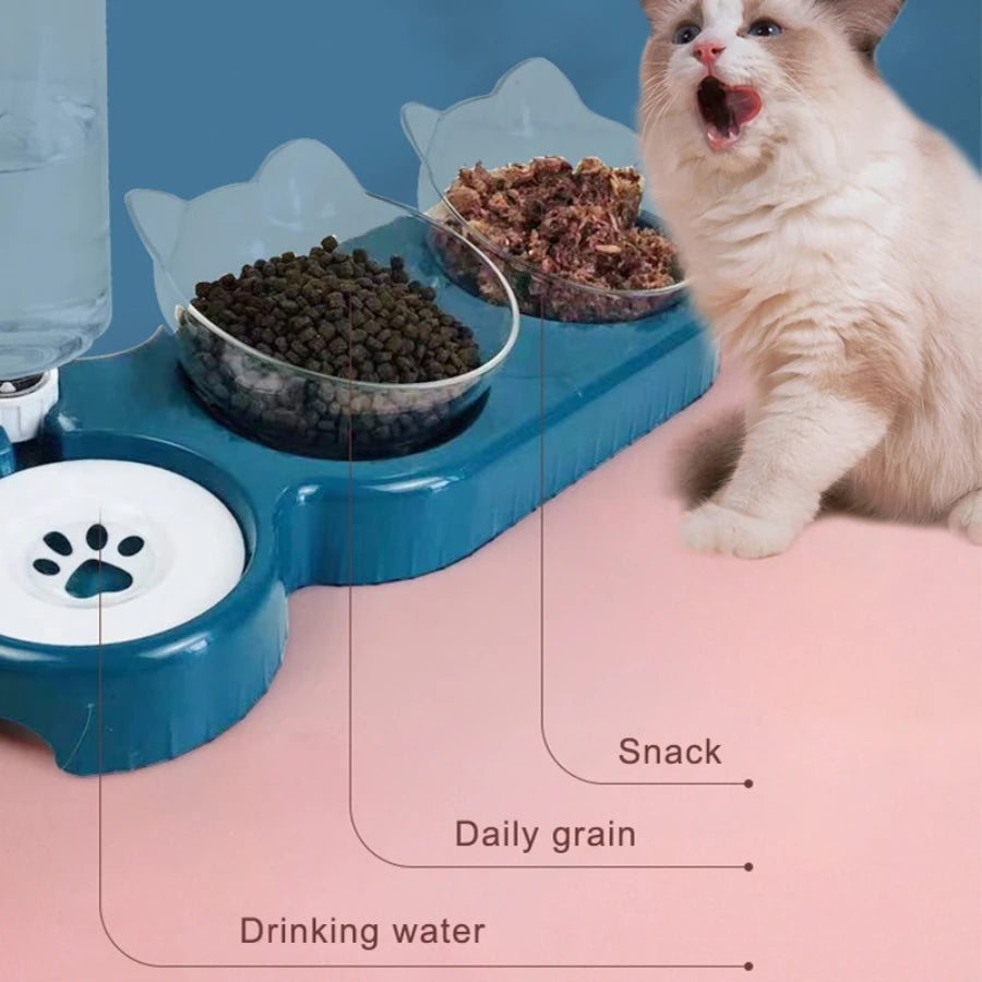 Automatic Pet Feeder & Water Set