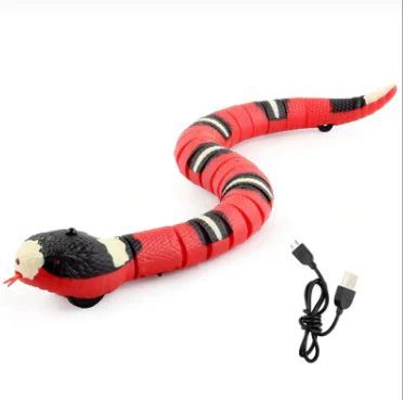 Smart Sensing Cat Toy Snake